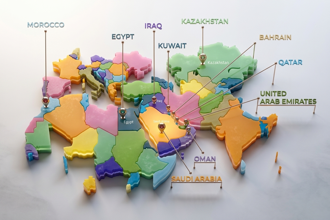 Limitless Locations Map